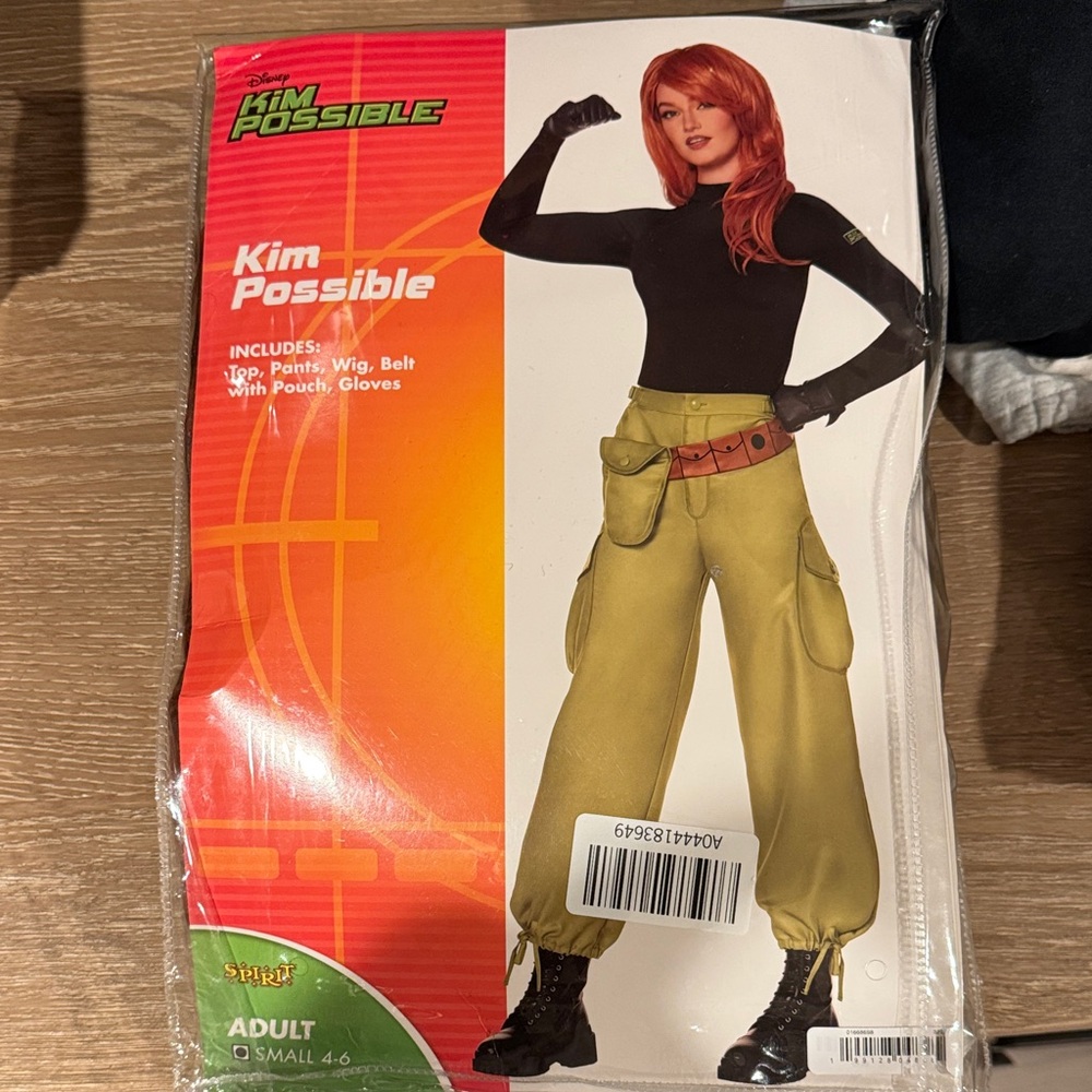 Disney Adult Kim Possible Costume